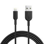 Anker iPhone Charging Cable, PowerLine II Lightning Cable (6ft / 1.8m), Probably The World's Most Durable Cable, MFi Certified for New Airpods, iPhone 7/7 Plus / 8/8 Plus/X/XR/XS/XS Max