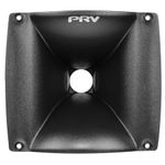 PRV AUDIO 1 Inch Exit Horn Waveguide WG17-25 Screw On Compression Drivers - ABS Plastic UV Resistant Driver Guide - Black Color