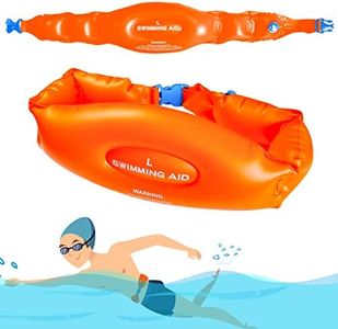 Adult Swim Training Equipment, Swim Belt for Adult, Adult Swim aid,Make Your Swimming Easier and Easier, Great for Pool Swimming or Training (L, 16 Ages+)