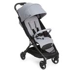 Chicco Chicco We Foldable Travel Stroller Ultra-Light 0 Months to 22 kg, Reclining with Sleeping Position, Padded Straps, Compact Closure, Cover and Rain Protection – Cool Grey