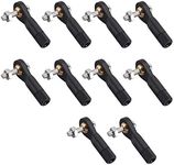 uxcell 10Pcs M3 3.0xL29mm Lever Steering Linkage Tie Rod End Ball Head End with Screws and Nut for RC