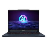 MSI Stealth 16 AI Studio Gaming Laptop - (16" 16:10 UHD+ MiniLED panel, Latest Intel Core Ultra 9 185H, NVIDIA GeForce RTX 4080, 32GB RAM, 2TB SSD, Windows 11 Pro) - Star Blue