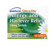 GALPHARM Loratadine 10mg Hayfever and Allergy Relief One-a-Day Tablets 14's