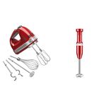 KitchenAid 9-Speed Hand Mixer (KHM926ER) + KitchenAid Variable Speed Corded Hand Blender (KHBV53ER)