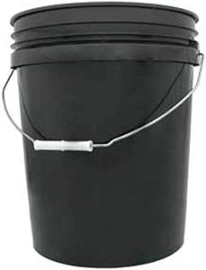 Hydrofarm HG5G Black, 5 gal Bucket, 5 Gallon