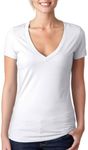 Next Level Women's CVC Deep V-Neck 