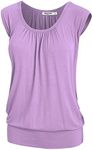 LL WT1054 Womens Solid Short Sleeve