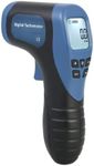 Handheld Digital Laser Tachometer Non-Contact RPM Meter Motor Speed Gauge Gun Measuring Range: 2.5-99999RPM