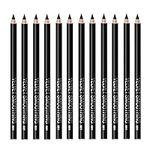 Black Eyeliner Pencil Set - 12 PCs 