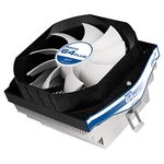 ARCTIC Alpine 64 GT - 80mm CPU Cooler Compatible with AMD, AM4, AM3(+), AM2(+), FM2(+), FM1, Ultra-Quiet CPU PWM Fan Cooler with Fluid Dynamic Bearing