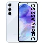 Samsung Galaxy A55 5G 8GB+128GB 6.6" 120Hz Display | Metal Frame | 50 MP Main Camera | Nightography | DualSim | International Version | Unlocked Cellphone (Awesome Iceblue)