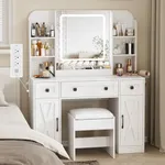 Vabches Makeup Vanity Desk, Vanity 
