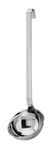Rosle Hook Stainless Steel Ladle with Pouring Rim, 9 cm