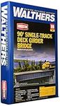 Walthers Trainline 90' Single Track Railroad Deck Girder Bridge-Kit Train Collectable