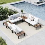 MFSTUDIO 7 Pieces Patio Furniture S