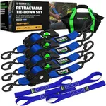Rhino USA Retractable Ratchet Strap