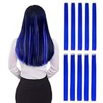 Colored Clip in Hair Extensions 22"
