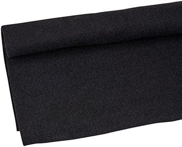 Audiopipe 3 Feet x 4 Feet Black DJ Car Sub Woofer Speaker Box Carpet Trunk Liner