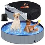 Motionchic Foldable Dog Pool with R