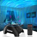 Northern Lights Aurora Projector for Bedroom with Music Bluetooth Speaker and White Noise, Vinwark Galaxy Projector, Starry Night Light Projectors for Kids Adults Gaming Room