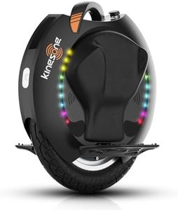 KINGSONG 16SPRO Electric Unicycle One Wheel Self Balancing Scooters for Adults, 25 MPH Top Speed & 35° Climbing, Smart Self-Balancing Commuter Scooter (White)
