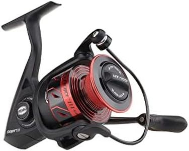 PENN Fierce III Spinning Inshore Fishing Reel, Size 4000, Right/Left Handle Position, Front Drag for Smooth Operation, Saltwater Fishing Reel