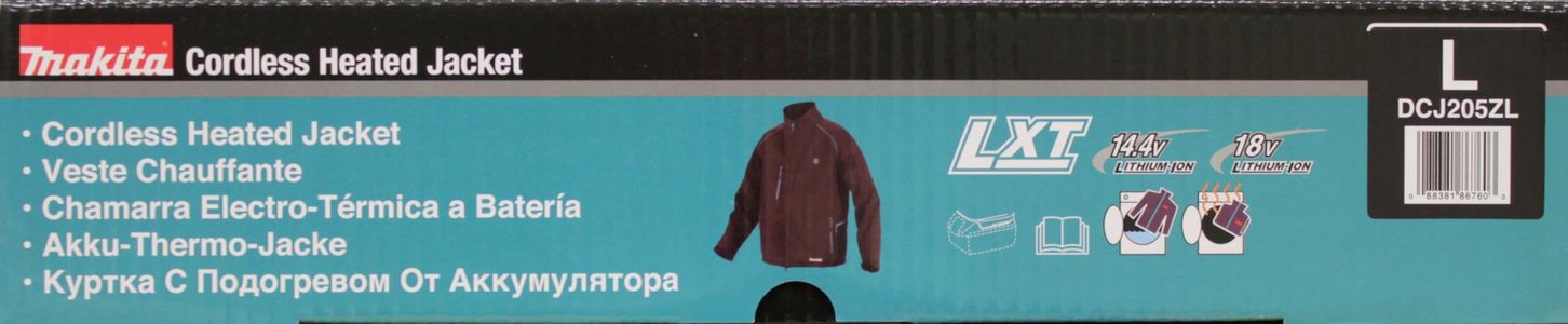 Makita Thermal Jacket, Large – Heated Workwear for Cold Weather
