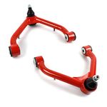 FIWARY Lift Front Upper Control Arms fit for 1999-2006 Silverado 1500 Sierra 1500, 2-4" Suspension Control Arms with ball joint fit for 2000-2006 Suburban 1500 Tahoe Yukon, 2002-2006 Escalade Replace