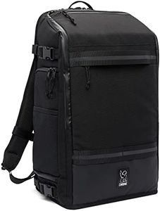 Chrome Industries Niko Camera Backpack 3.0-15 Inch Laptop Bag, All Black, 25 Liter, Black, Casual, Black, Casual