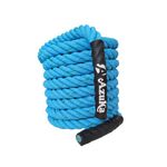 AZUKA® Polypropylene Battle Rope for Gym, Battle Rope for Home, Heavy Battle Rope, 1.5 Inches Diameter (40 FT, Ocean Blue)