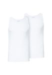 Jockey® Cotton+ A-Shirt 2-Pack, White, 3XL