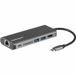 StarTech.com USB C Multiport Adapter, Portable USB-C Dock to 4K HDMI, 2-pt USB 3.0 Hub, SD/SDHC, GbE, 60W PD Pass-Through - USB Type-C/Thunderbolt 3 - REPLACED BY DKT30CSDHPD3 (DKT30CSDHPD)