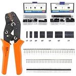 Glarks 486Pcs Wire Crimper Plier wi