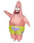 Spirit Halloween SpongeBob SquarePants Adult Patrick Star Inflatable Costume Deluxe | Officially Licensed