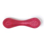 WEST PAW Holiday Hurley Small Bone Toy for Dogs Ruby