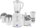 Sujata Multimix Juicer Mixer Grinder|900 Watts Double Ball Bearing Motor|22000 RPM|Non-Stop 90 Mins Running|3 Jars including 1750ml Blender with Coconut Milk Extractor,1000ml, 500ml Jar| (White)