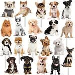 36Pcs Dog Party Cupcake Toppers Puppy Dog Party Decorations for Cute Pet Dog Baby Shower Supplies Kids Birthday Party Decoration