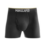 MANSCAPED® Boxers 2.0 Men’s Premium Anti-Chafe Athletic Performance Boxer Briefs, Ultra Soft and Tagless with The Jewel Pouch® (Large) El Jefe