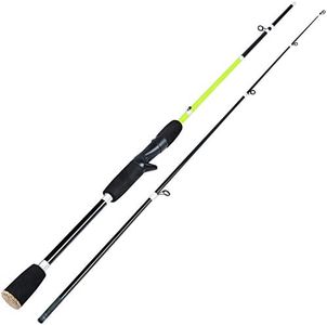 Sougayilang Fishing Rods Graphite Lightweight Trout Rods 2 Pieces EVA Handle Crappie Spinning Rod-Spinning (Casting-5.9FT)