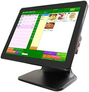 ASSUR POS System, Cash Register with Touch Screen 15”, CPU J6412, 4GB RAM, 64G SSD, Windows 10 Pro, WiFi Module for Retail Restaurant (POS Software is NOT Included)