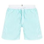 BOSS Men's Starfish Swim Shorts, Open Green356, M