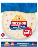 Mission Super Soft Burrito Flour Tortillas, 40 oz, 16 Count