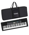 Casio CTK-2550 61-Key Portable Keyboard with Carry Case (Black)