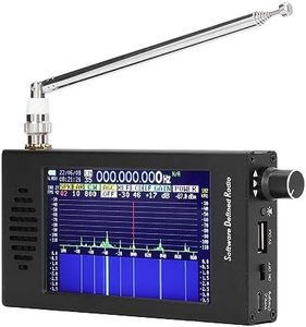 Dsp SDR Radio Receiver,Dsp Digital Demodulation Receiver,Portable Shortwave Radio,4.3 Inch Touch Screen 100KHz To 149MHz FM MW SSB CW HAM Shortwave Radio Receiver