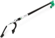 UNGER NN900 NiftyNabber PRO Litter Picker - Trash Rubbish Picker Grabber HEAVY DUTY 90cm - Multi-Purpose Reacher Grabber Stick - Steel Claw with Rubber Grip, Green