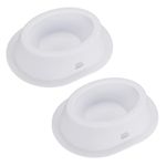 KEMIMOTO Pairs of 6x9 Speaker Pods, Universal Angled Boxes Enclosures Speakers Compatible with UTV, RV, Car, Boat, Trunk, Trailer (White,2PCS)