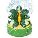 wgde toy Outdoor Water Spray Sprinkler for Kids and Toddlers, Dinosaurs Summer Outside Toys Backyard Games, Attaches to Garden Hose Splashing Fun Toys for 3 4 5 6 7 8 9 10 11 Year Old Boys Girls Gift