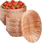 24 Pack Plastic Oval Basket Small F