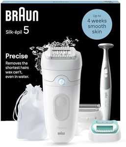 Braun Silk-épil 5, Depiladora Eléctrica Para Una Eliminación Del Vello Fácil, Piel Suave Duradera, 5-251, Blanco/Gris