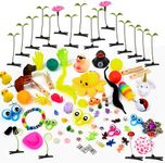 KANDI BAR festival Trinkets | Sprouts, Ducks, Babies, Googly Eye Rings make cute rave gifts to share at every music festival event,